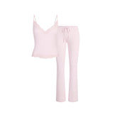 SKIMS SLEEP LACE CAMI AND PANT SET | BLOOM