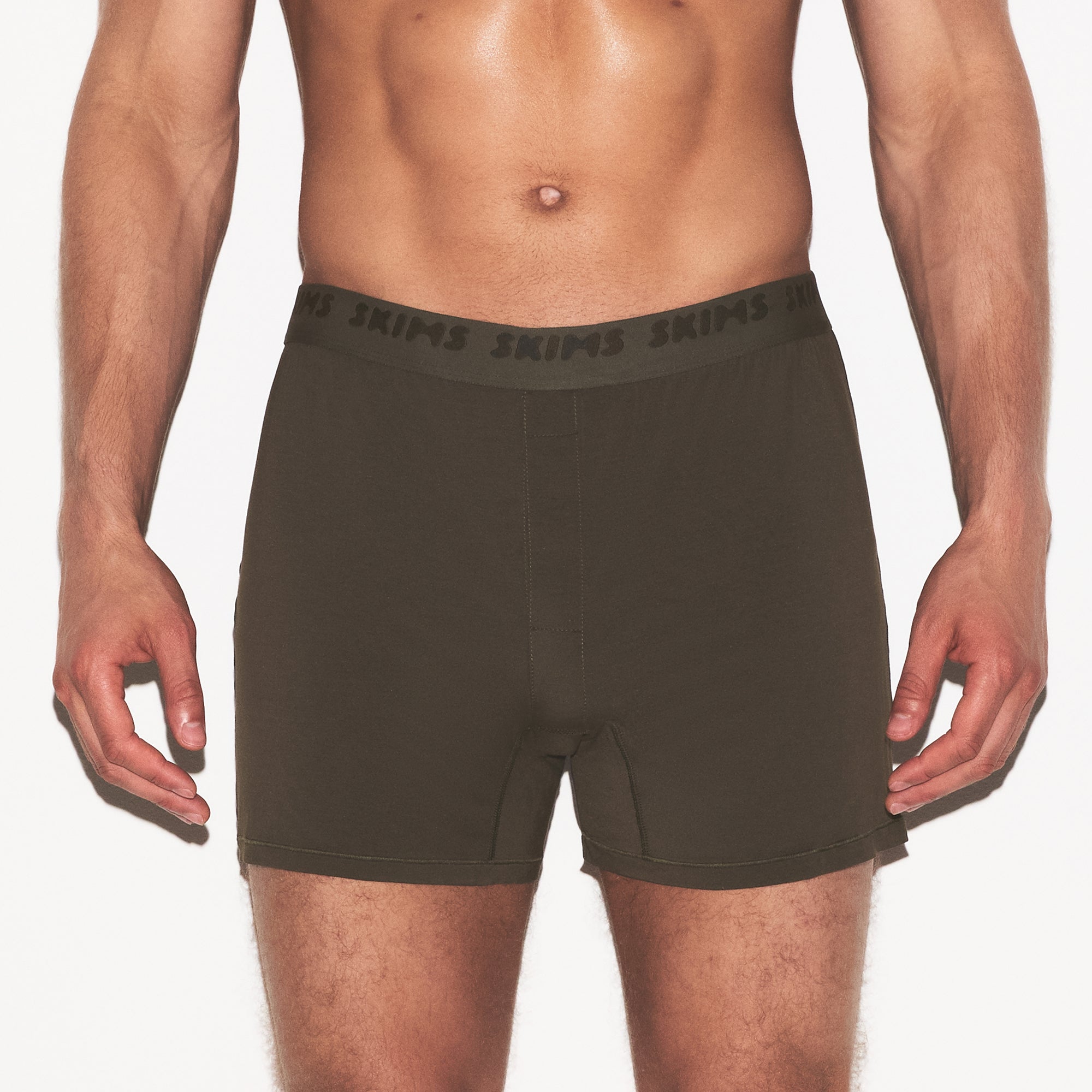 SKIMS STRETCH MENS KNIT BOXER 3-PACK | LAUREL MULTI