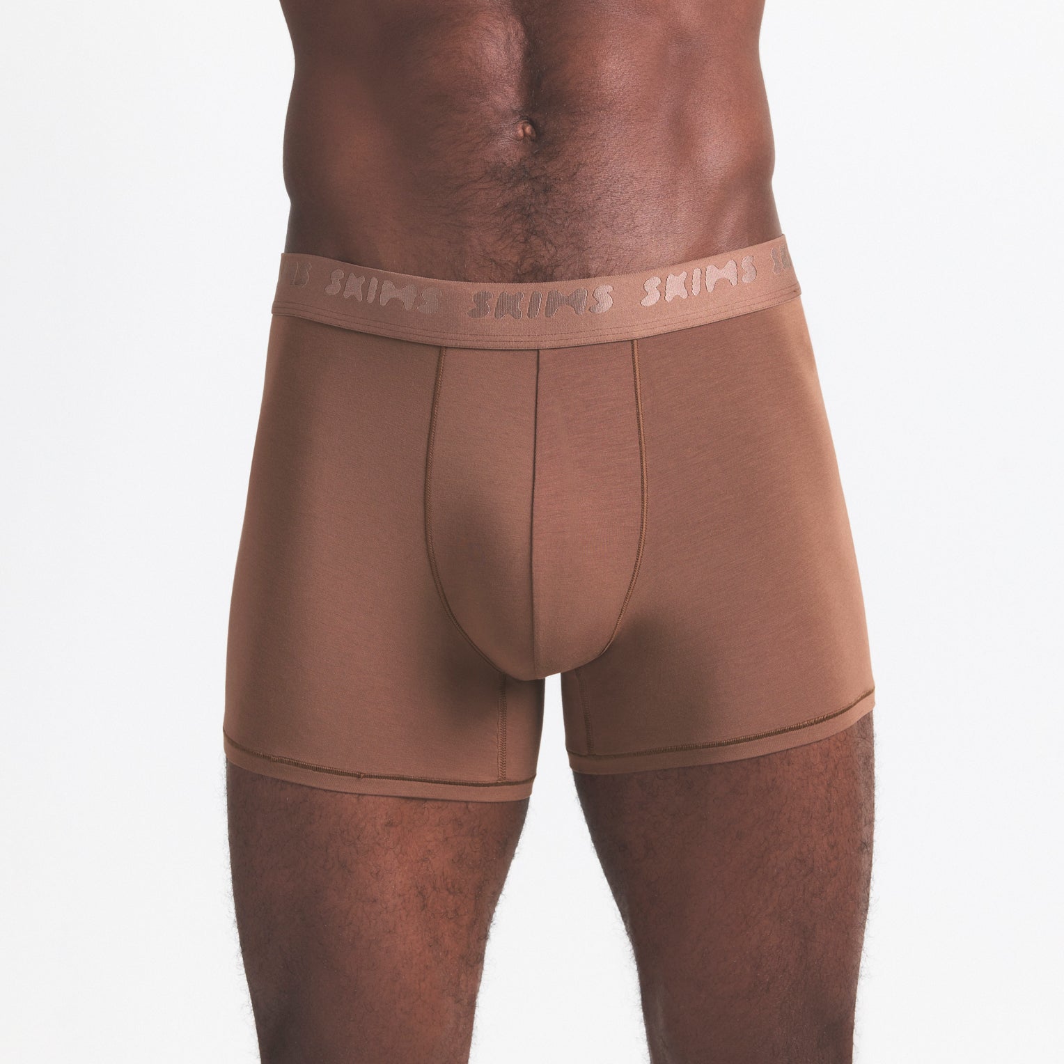 SKIMS STRETCH MENS 3" BOXER BRIEF 3-PACK | WOOD MULTI