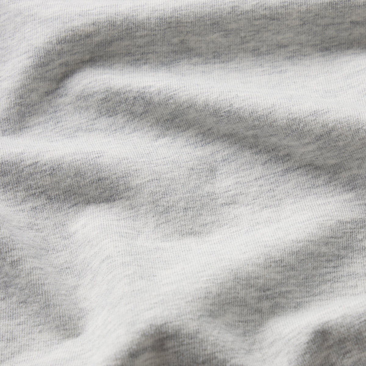 WORN IN JERSEY RUCHED TEE | LIGHT HEATHER GREY