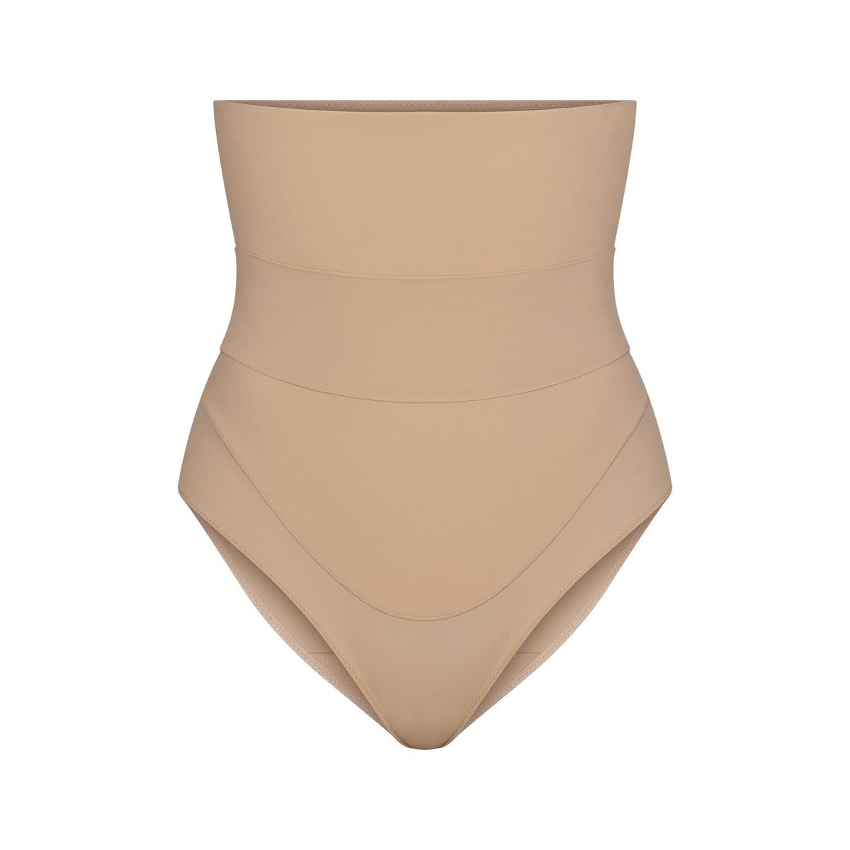 FITS EVERYBODY MATERNITY BANDED HIGH-WAISTED BRIEF | CLAY
